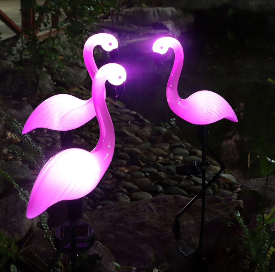 Flamingo Solar LED για τον κήπο - Κομψή διακόσμηση με αυτόματο φως