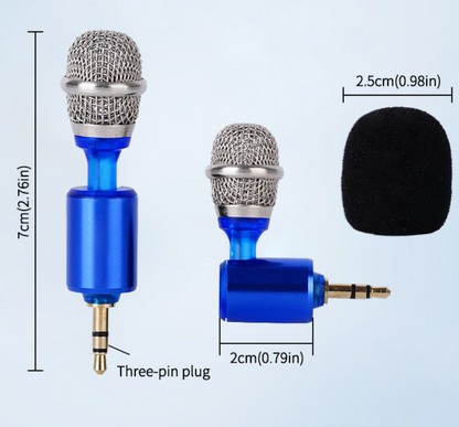 VoxMini™ - Μικρόφωνο Mini Jack 3,5 mm για τηλέφωνο, φορητό υπολογιστή και tablet