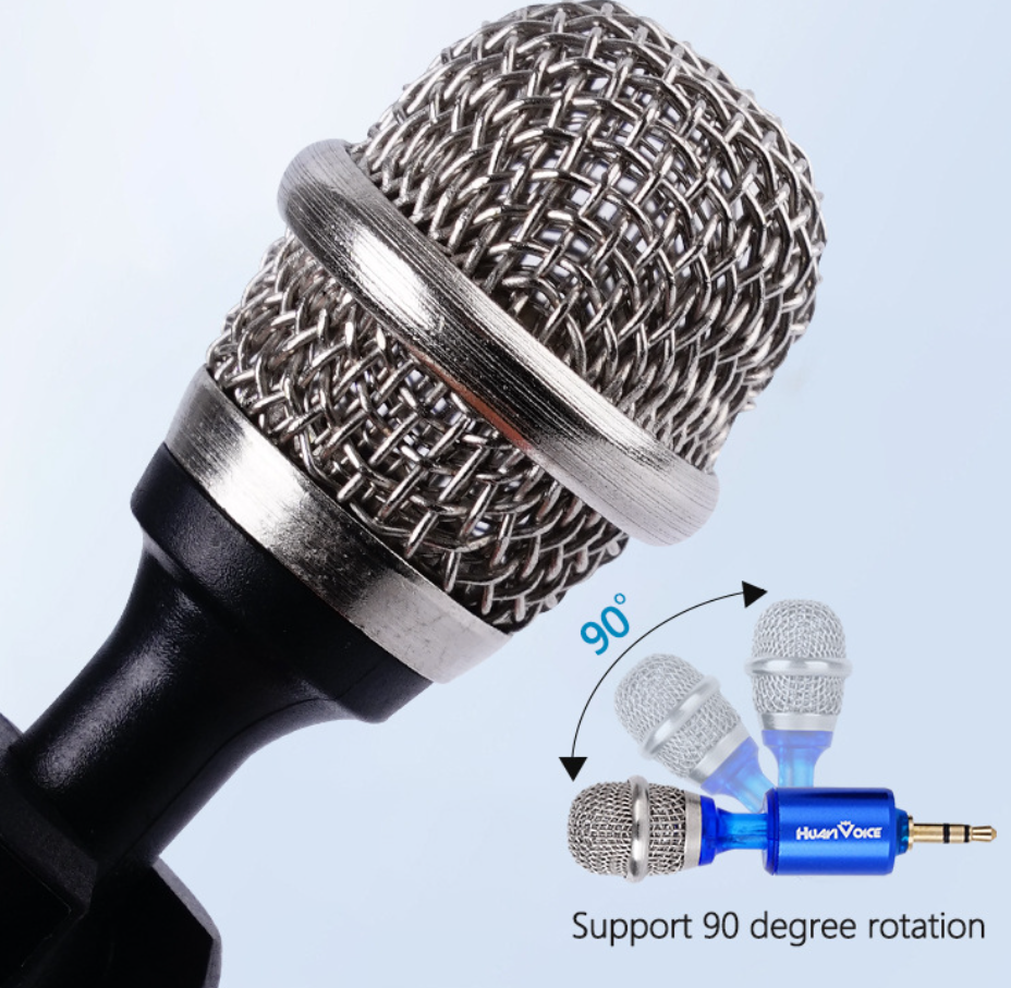 VoxMini™ - Μικρόφωνο Mini Jack 3,5 mm για τηλέφωνο, φορητό υπολογιστή και tablet
