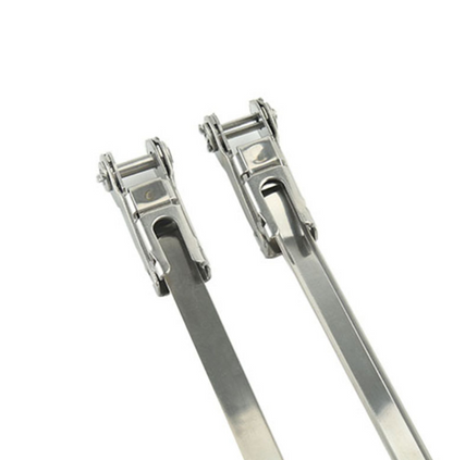 SteelZip™ - Ρυθμιζόμενο κολάρο από ανοξείδωτο χάλυβα για γερά στερέωση (5 τεμάχια)