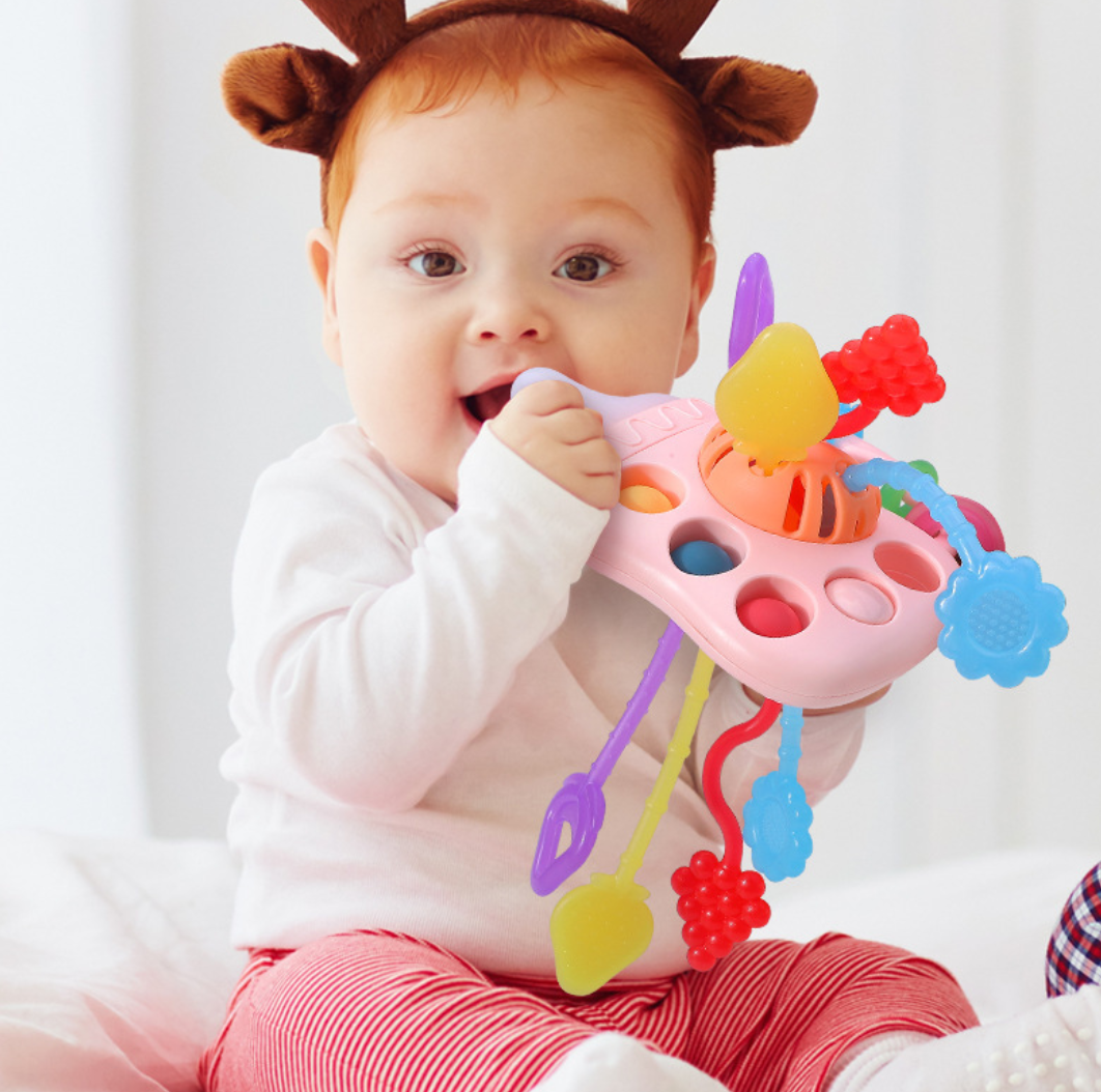 SensoryBottle™ – Αισθητηριακό Παιχνίδι Montessori 6 σε 1 για Βρέφη