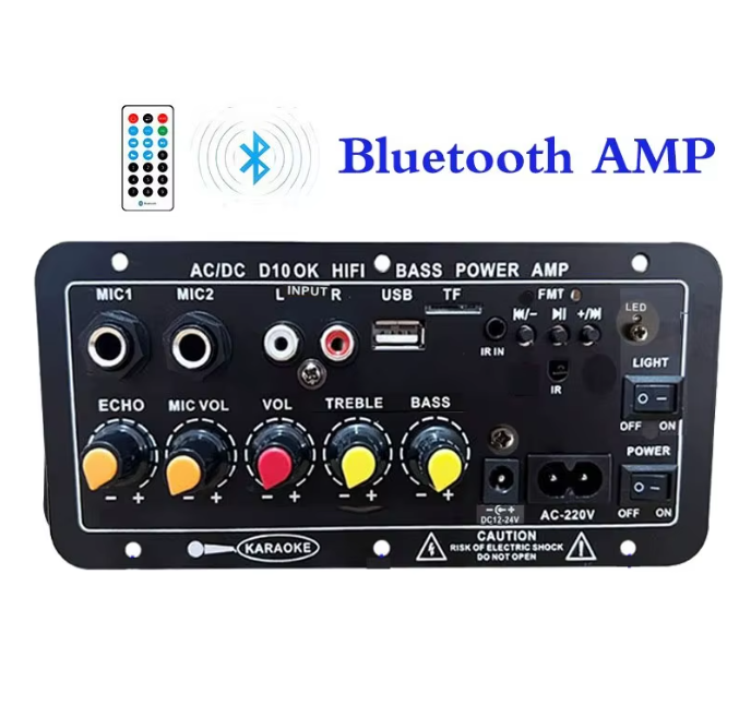 Sonivox™ – Ενισχυτής Ήχου HiFi Bluetooth με Karaoke
