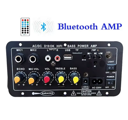 Sonivox™ – Ενισχυτής Ήχου HiFi Bluetooth με Karaoke