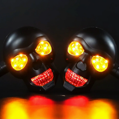 SKULLIX™ - Φλας LED Skull για Μοτοσυκλέτα