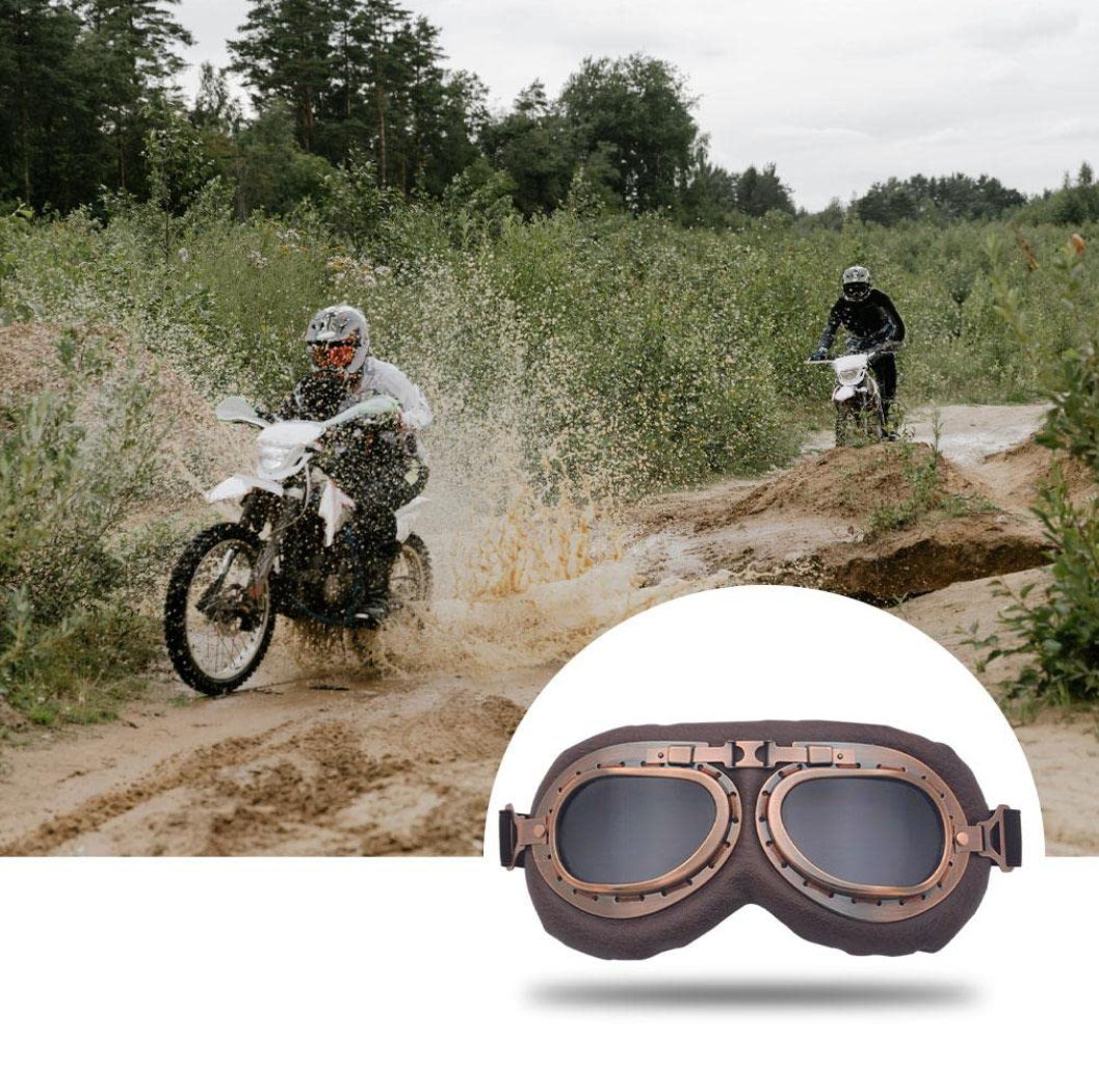 Aviaro™ – Vintage Γυαλιά Μοτοσυκλέτας & Retro Rider