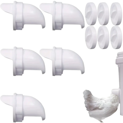 PoultryFeeder™ - Σετ 5 Ταΐστρων Πουλερικών