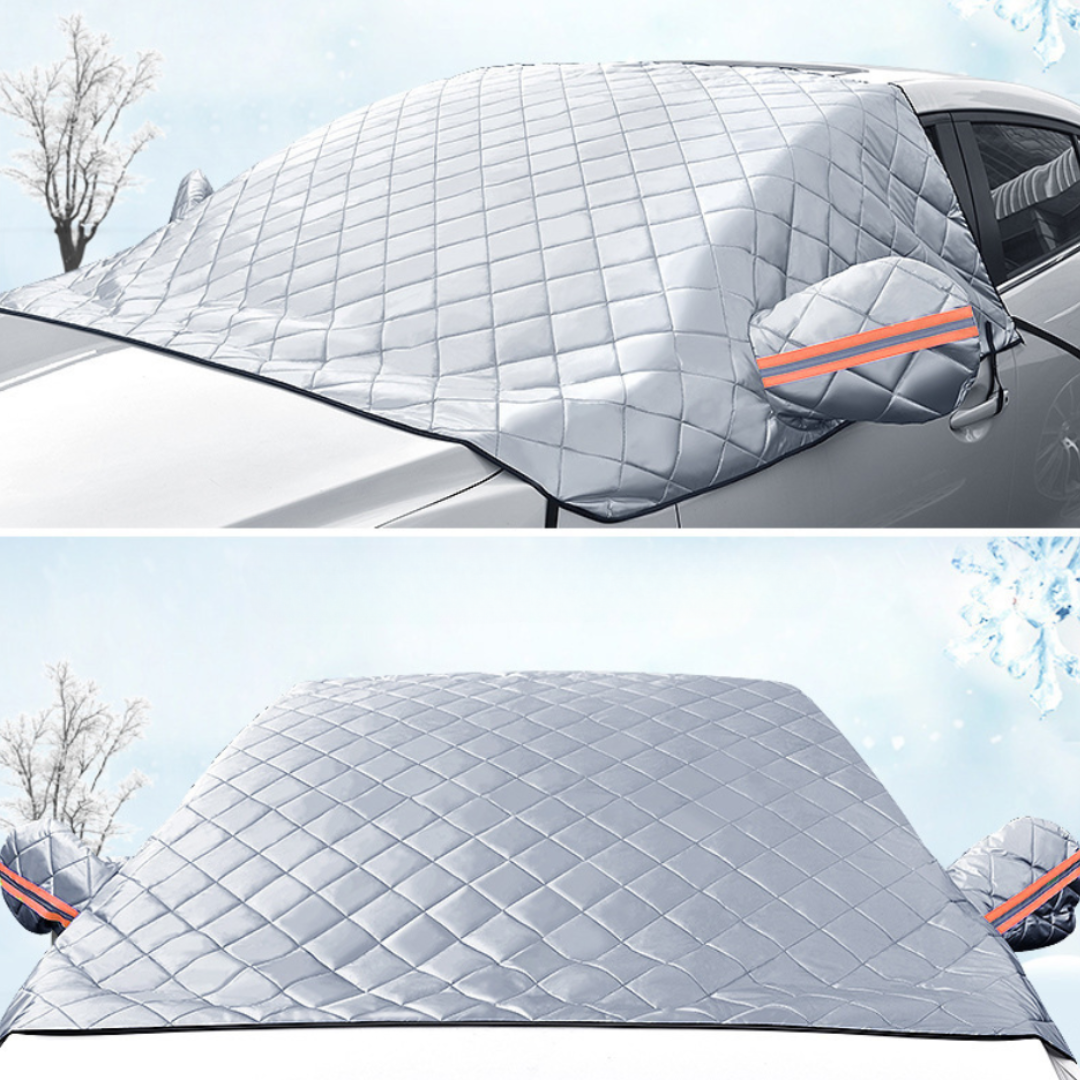 AutoShield Pro™ – Αντιηλιακό κάλυμμα για παρμπρίζ και πλαϊνά παράθυρα (235 x 150 cm)