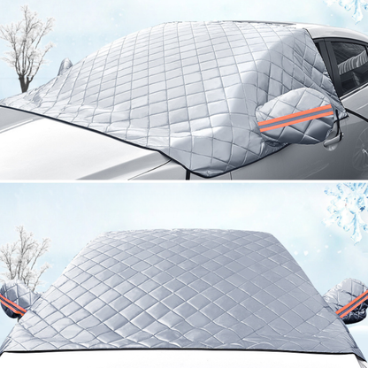 AutoShield Pro™ – Αντιηλιακό κάλυμμα για παρμπρίζ και πλαϊνά παράθυρα (235 x 150 cm)