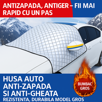 AutoShield Pro™ – Αντιηλιακό κάλυμμα για παρμπρίζ και πλαϊνά παράθυρα (235 x 150 cm)