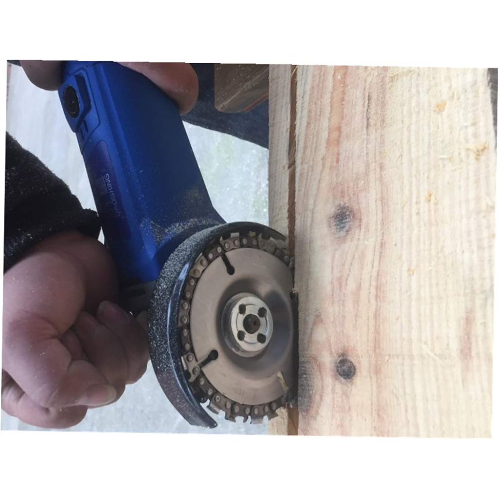 Δίσκος τροχαλίας 125x22mm με αλυσίδα για ξύλο