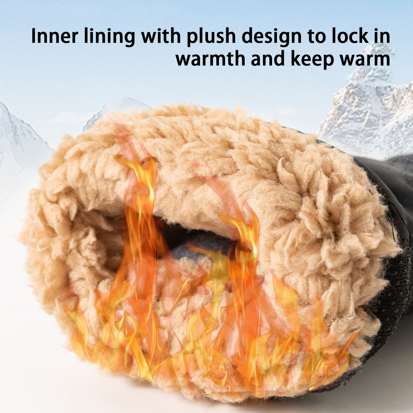 ThermoGrip™ - Γάντια με επένδυση, χοντρά και αντιολισθητικά για ποδηλασία και υπαίθριες δραστηριότητες