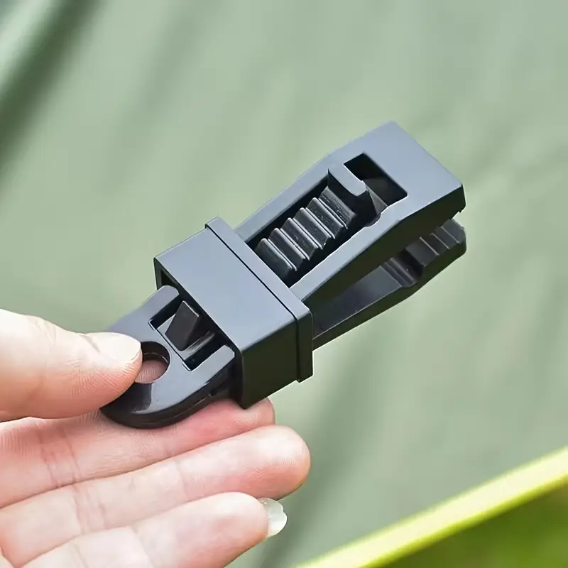 CampGrip™ – Κλιπ στερέωσης για κάμπινγκ και κήπο (Σετ 10 τεμαχίων)