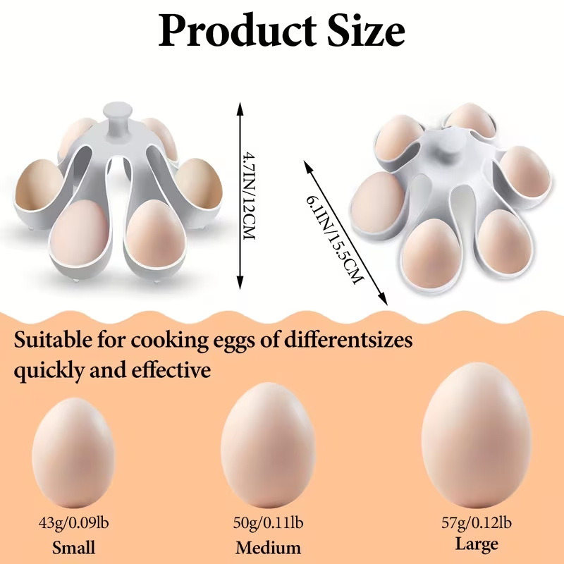 EggNest™ - Θήκη σιλικόνης για βραστά αυγά (6 αυγά)