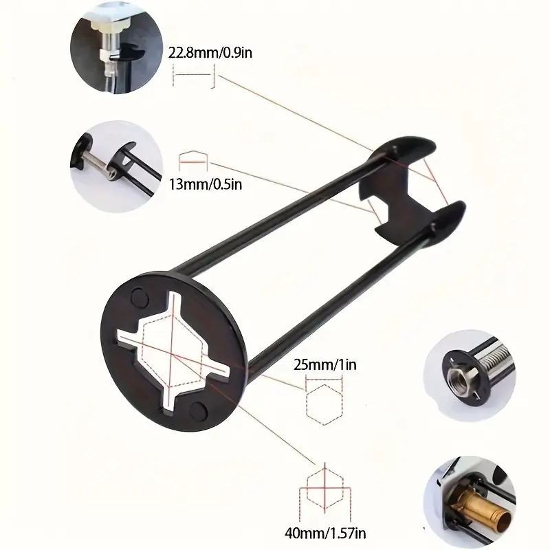 FlexiWrench™ – Σετ Πολυλειτουργικών Κλειδιών για Υδραυλικές Εγκαταστάσεις και Επισκευές