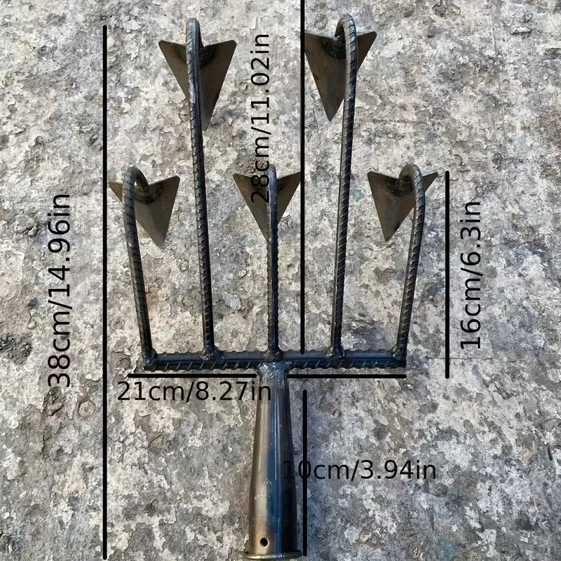SoilMaster™ – Πολυλειτουργικό εργαλείο για χαλάρωση και ξεβοτάνισμα του εδάφους