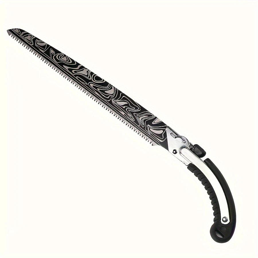 BladeMark™ – Επαγγελματικό πριόνι χάλυβα Damascus για ξύλο και κηπουρική