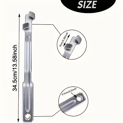 TorquePro™ – Επεκτεινόμενο Παγκόσμιο Κλειδί για Ενίσχυση της Ροπής Συστροφής