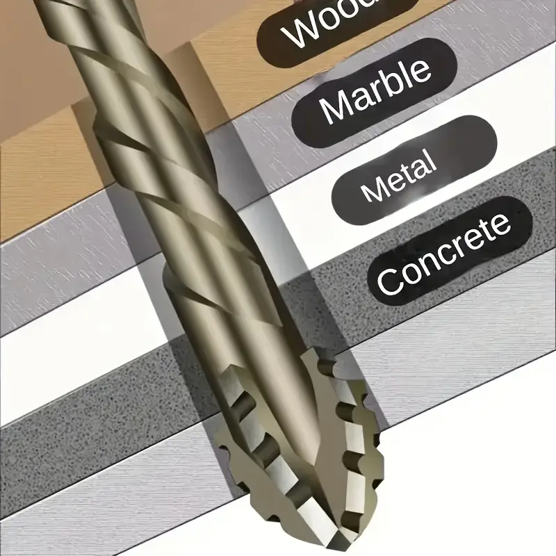 SharpDrill™ - Τρυπάνια υψηλής ακρίβειας για επαγγελματικό τρύπημα (Σετ των 4)
