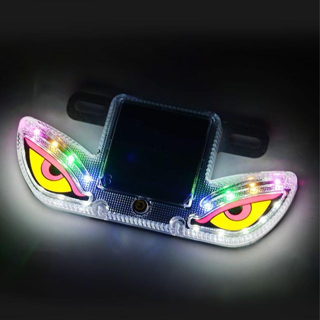 SolarEye™ - Universal Ηλιακό LED Πίσω Φως με Σχέδιο Ματιού