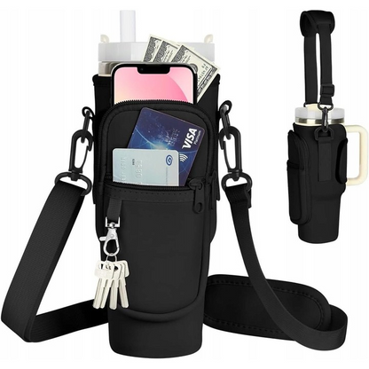 HydroPack™ - Πολυλειτουργική Θήκη για Μπουκάλι Νερού με Τσέπη για Κινητό