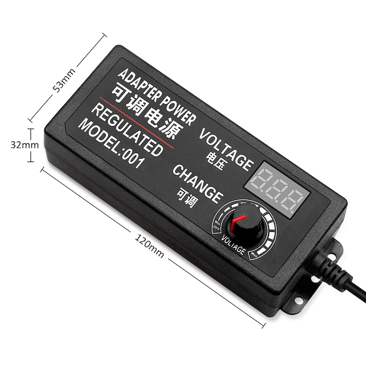 Voltune™ – Ρυθμιζόμενο Τροφοδοτικό με Ψηφιακή Οθόνη