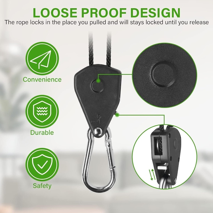 HangPro™ – Σετ 2 ρυθμιζόμενων τεμαχίων συστήματος ανάρτησης