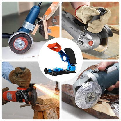 CutMaster™ - Επαγγελματική Βάση για Γωνιακό Τροχό με Κοπή 45°