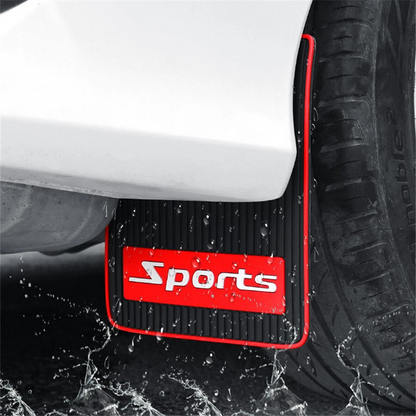 MudGuardX™ – Σετ 2 καθολικών λασπωτήρων τροχών από καουτσούκ (2 τεμάχια)