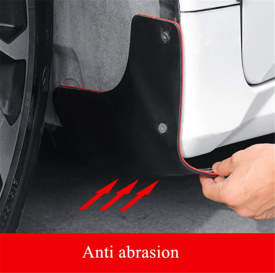 MudGuardX™ – Σετ 2 καθολικών λασπωτήρων τροχών από καουτσούκ (2 τεμάχια)
