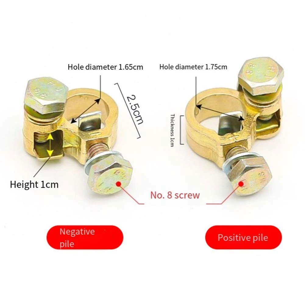 StartSafe™ – Στιβαροί σφιγκτήρες για συνδέσεις μπαταρίας (Σετ 2 τεμαχίων)